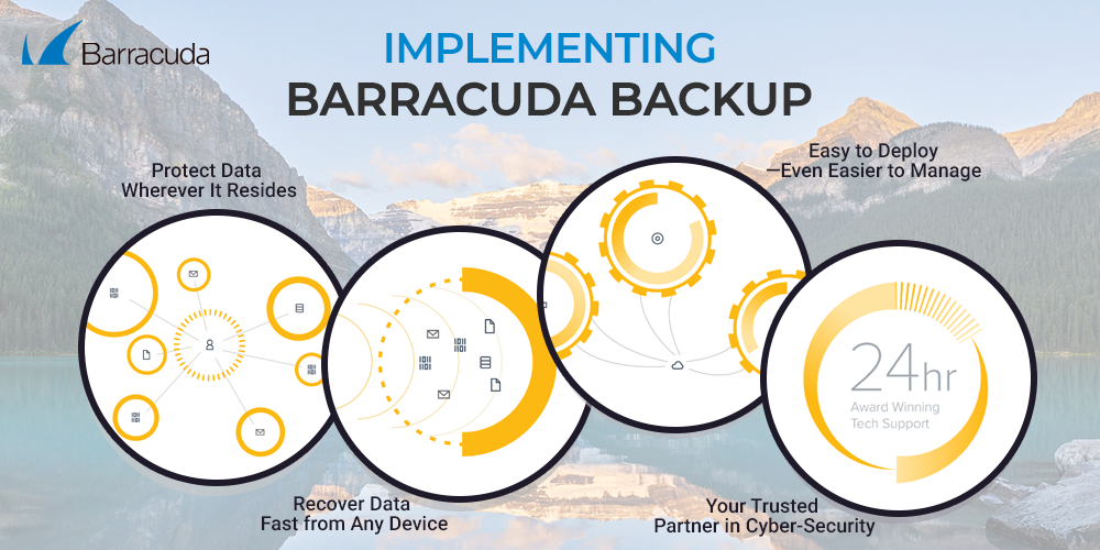 barracuda backup configuration solution to physical servers
