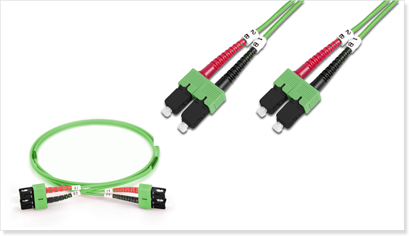 low smoke zero halogen outer sheath double colored kink protection sleeves multimode cables